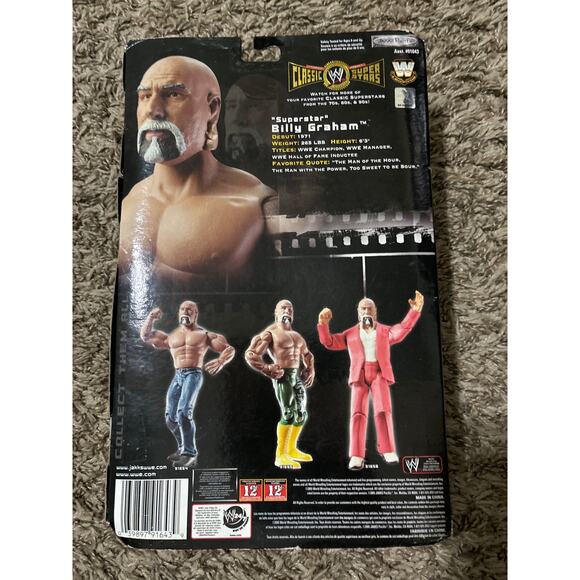 WWE Classic Super Stars Billy Graham - Picture 2 of 4